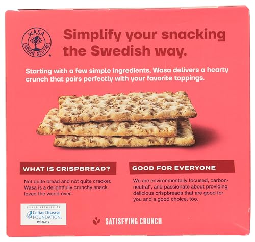 Wasa Gluten-Free Sesame Sea Salt Crispbread 6.1 Oz