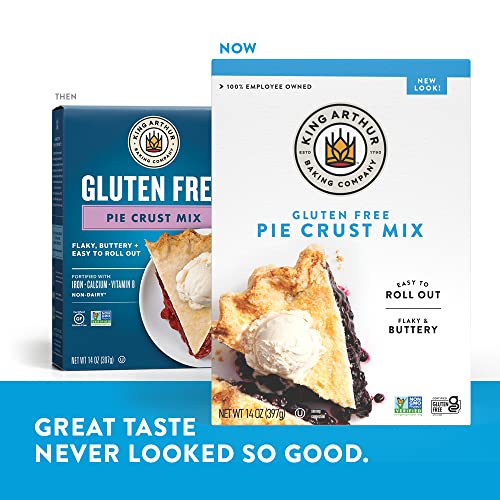 King Arthur Gluten Free Pie Crust Mix, 14 oz