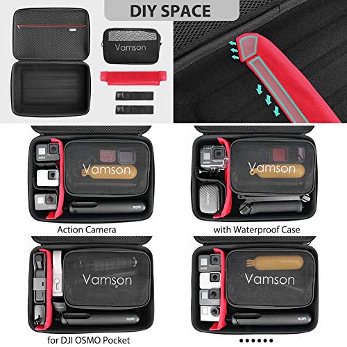 Vamson Hard Travel Case for Action Cameras