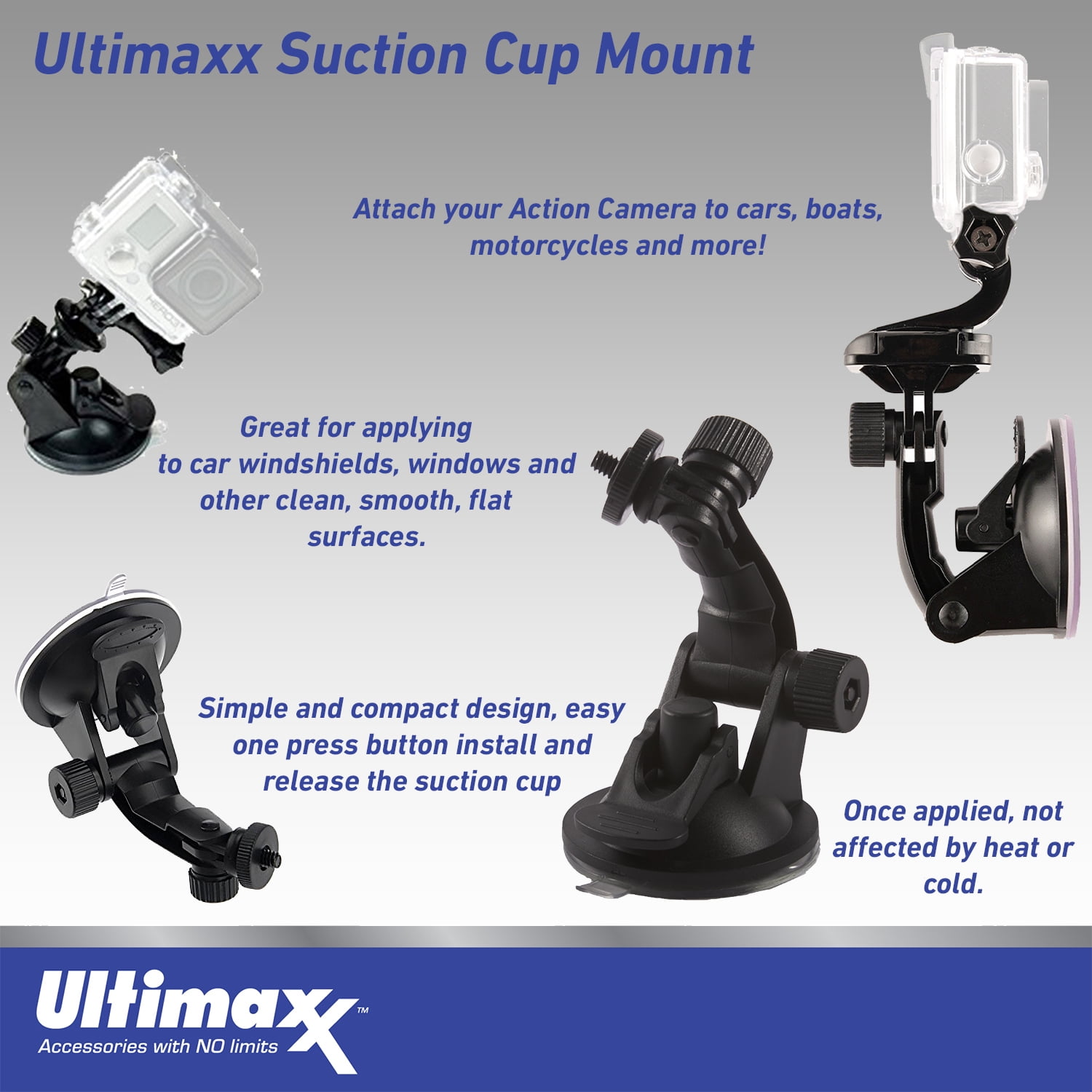 Ultimaxx GoPro Hero 12 Complete Accessory Bundle