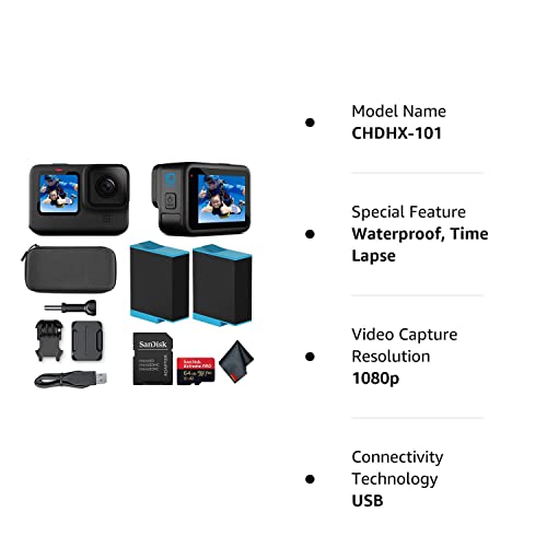 GoPro HERO10 Black - Waterproof Action Camera