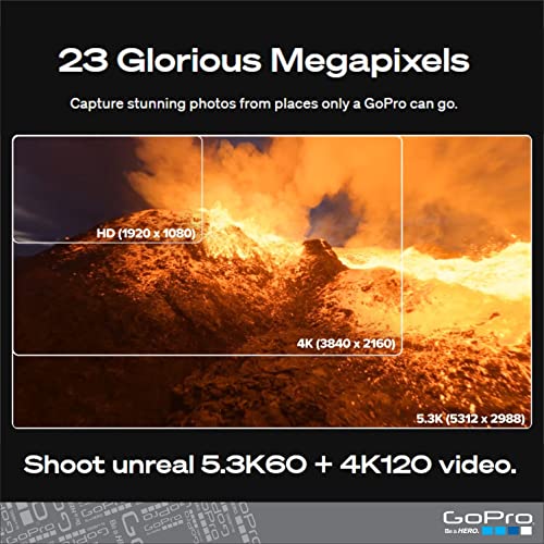 GoPro HERO10 Black- Waterproof Action Camera with Front LCD & Touch Rear Screen