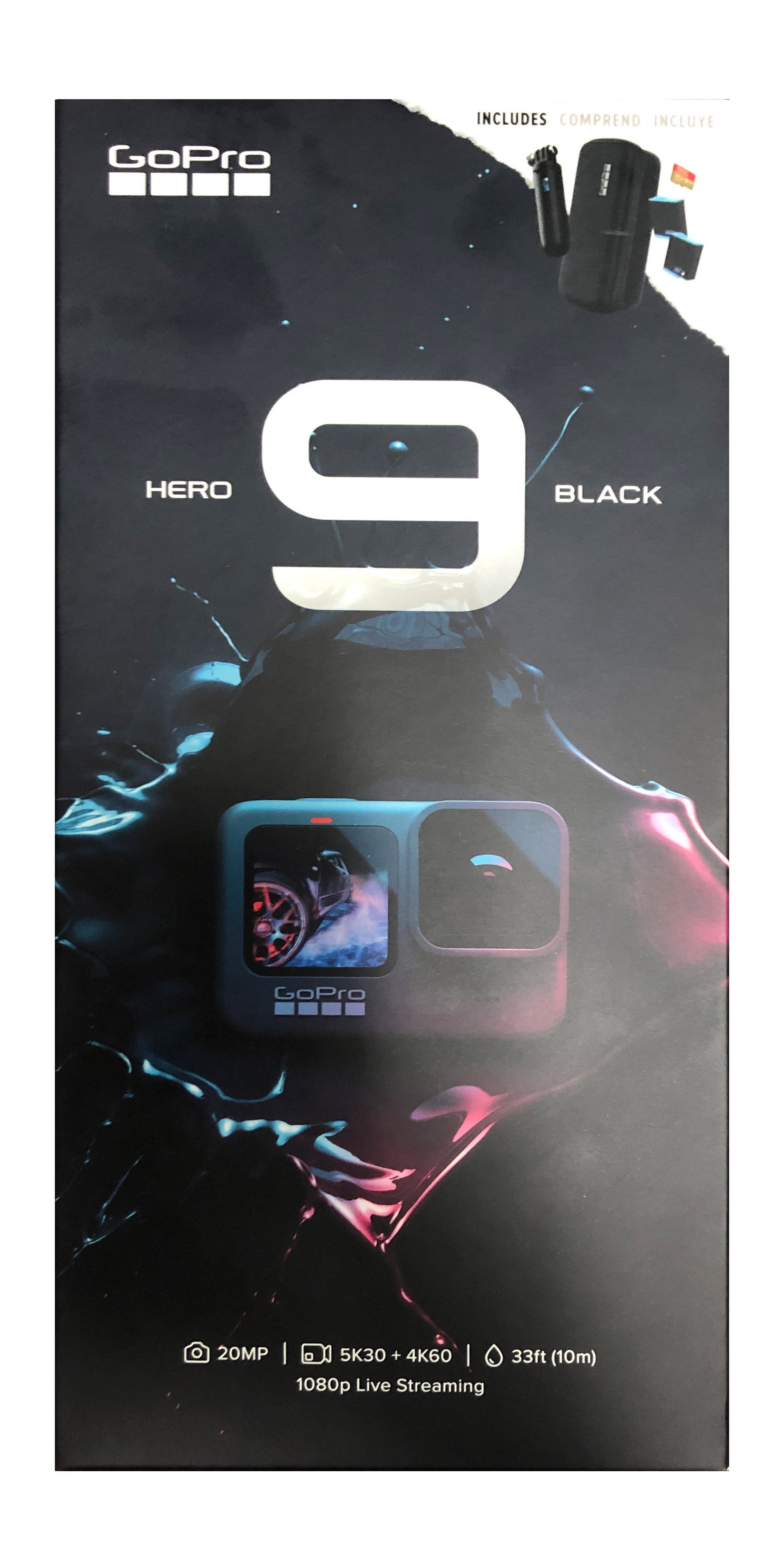 GoPro HERO9 Black 5K UHD Action Camera Bundle