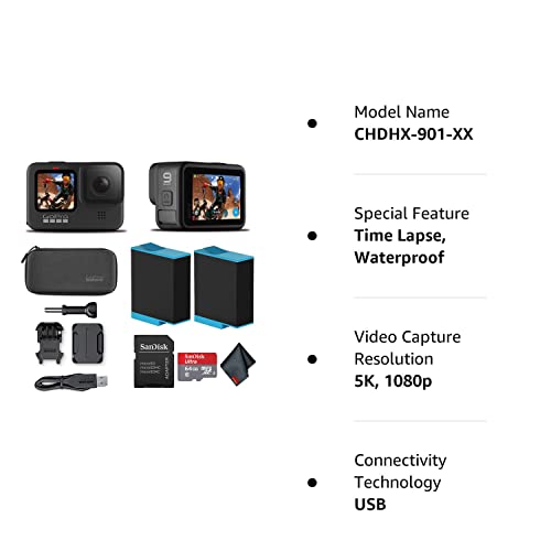 GoPro HERO9 Black - LCD, Touch, 5K Video