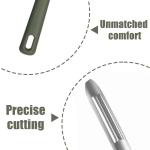 Eplucheur de légumes en inox 18 cm