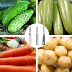 Eplucheur de légumes en inox 18 cm