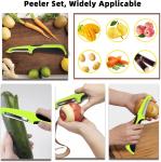 Éplucheur rotatif en acier inoxydable pour pommes de terre