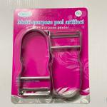 Eplucheurs de légumes en acier inoxydable - Lot de 2