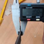 Couteau Économe Vintage Manche en Bois