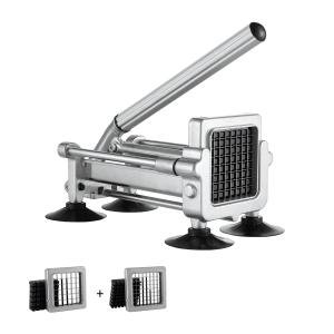 Coupe-Frites Multifonction en Inox avec 2 Lames
