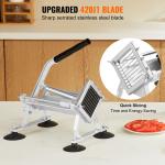 Coupe-frites Manuel en Inox 9,5 mm