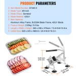 Coupe-frites Manuel en Inox 9,5 mm