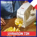 Coupe-Frites Multifonction avec 2 Lames Antidérapantes
