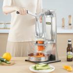 VEVOR Coupe-Frites Professionnel avec 4 Lames Inox