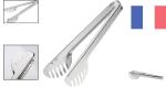 Pince de Cuisine Inox pour Frites et Salades