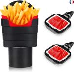 Porte Gobelet Frites Voiture - 3 pièces