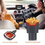 Porte Gobelet Frites Voiture - 3 pièces