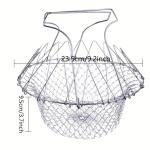 Outil Flexible en Acier Pour Laver Frites