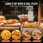 Chauffe-frites VEVOR 750 W en acier inoxydable