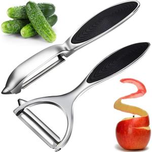 Éplucheur Ergonomique Acier Inoxydable pour Frites