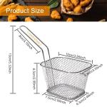 Mini Paniers à Frites Individuels - 8 Pièces