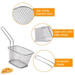 Mini Paniers à Frites Individuels - 8 Pièces