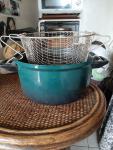 Faitout Frites Avec Panier Pratique Sans Couvercle