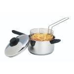 Friteuse à frites en acier inox 20cm