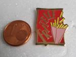 Badge Pin Cornet de Frites Émaillé Collection