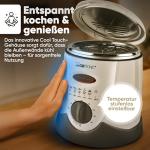 Friteuse 2en1 Clatronic avec 6 fourchettes