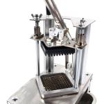 Coupe-pommes de terre inox avec poignée pratique