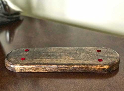 Large Wooden Double Incense Burner Ash Catcher