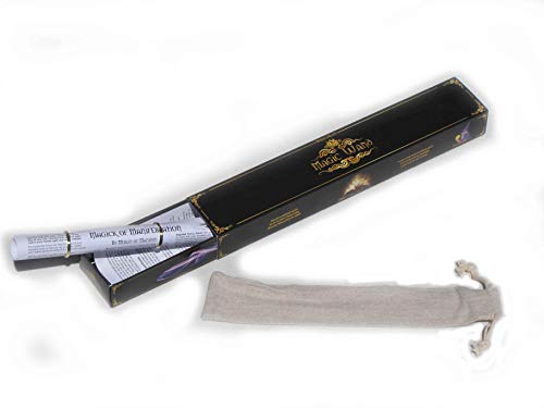 Rose Quartz Oak Magic Wand from Merlin's Realm