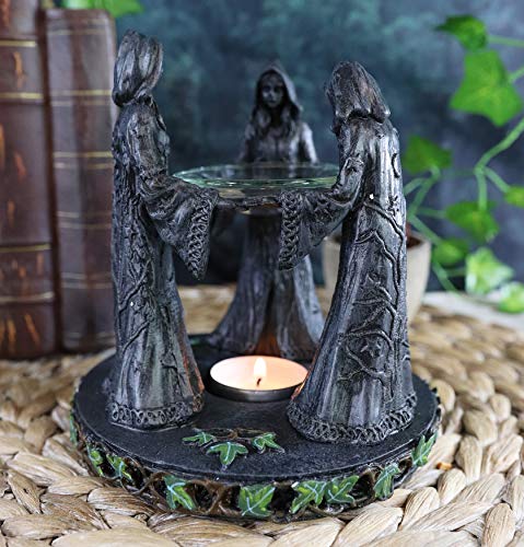 Triple Goddess Candle Holder Oil Diffuser