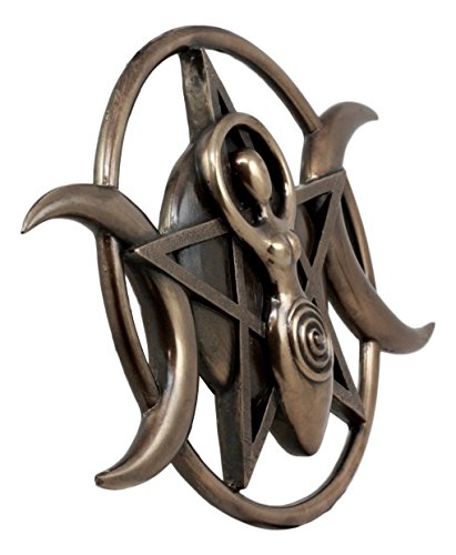 Shaman Lunar Celestial Triple Spiral Goddess Wall Decor