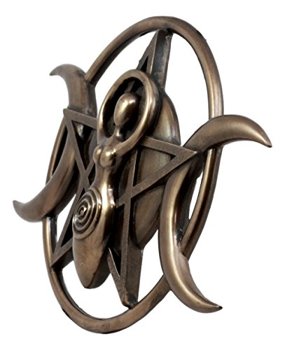 Shaman Lunar Celestial Triple Spiral Goddess Wall Decor