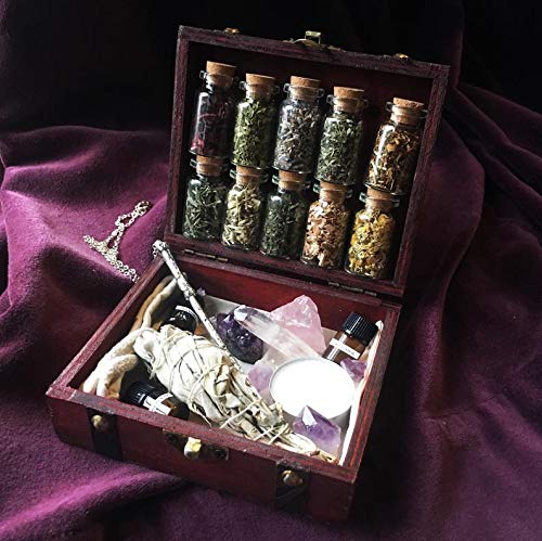 Witchcraft Travel Kit Wicca Supplies and Tools Starter Kit