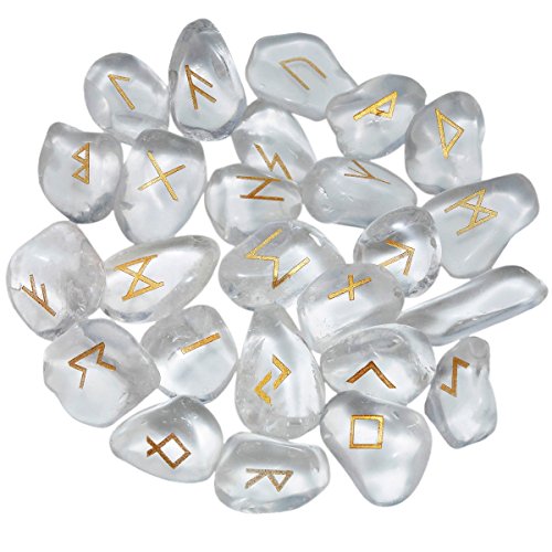 Rockcloud Rock Quartz Natural Rune Stones