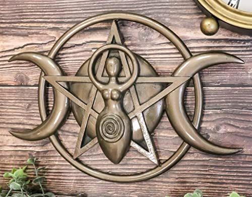 Shaman Lunar Celestial Triple Spiral Goddess Wall Decor