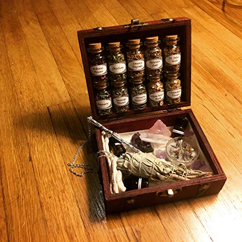 Witchcraft Travel Kit Wicca Supplies and Tools Starter Kit