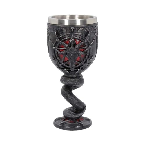 Nemesis Now Baphomet Goblet, 16cm, Black Resin