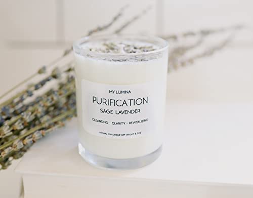 My Lumina Purification Sage Lavender Candle