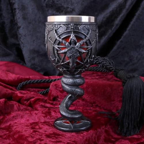 Nemesis Now Baphomet Goblet, 16cm, Black Resin