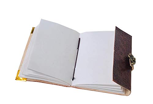 Leather Celtic Tree of Life Spell Book