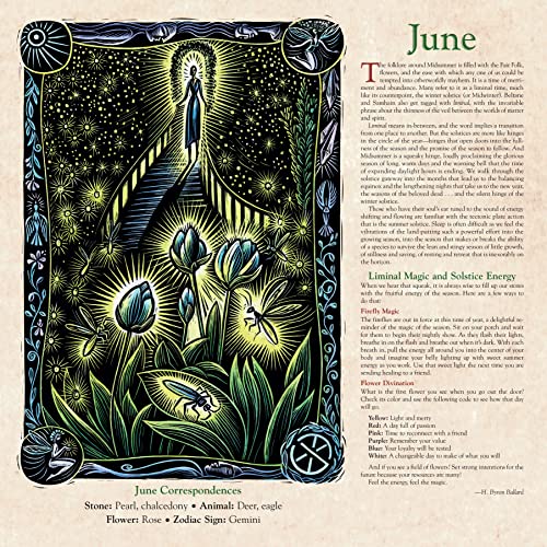 2024 Witches' Calendar by Llewellyn