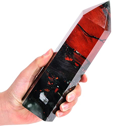 Large African Bloodstone Healing Crystal Wand