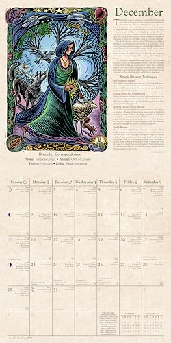 2024 Witches' Calendar by Llewellyn