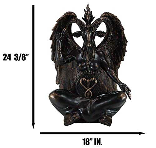 Ebros 24" Tall Horned God Figurine 