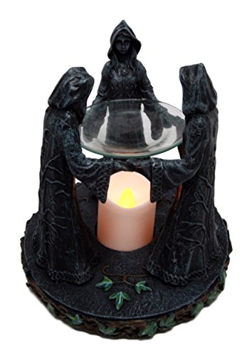 Triple Goddess Candle Holder Oil Diffuser
