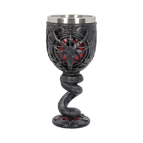 Nemesis Now Baphomet Goblet, 16cm, Black Resin